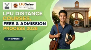 LPU Distance Courses Fees & Admissions