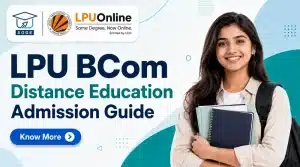LPU BCom Distance Education